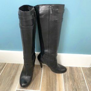 Cole Hahn black, Nike air knee-high boots, 8B